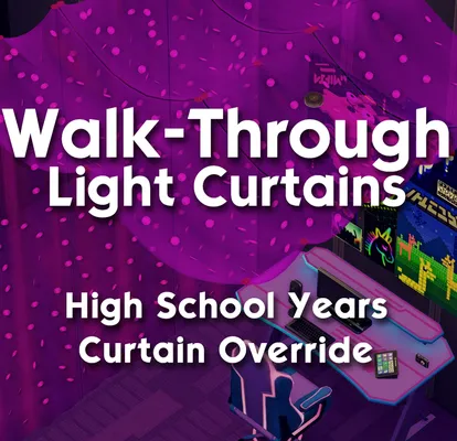 Walk-Through, No-Fade Light Curtains (HSY)